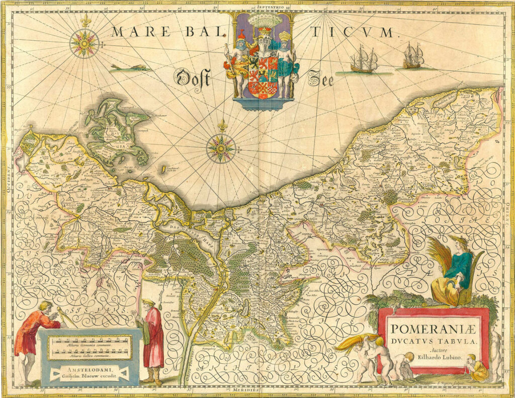 Pomeraniae Ducatus Tabula, Atlas Blaeu / Maior 1645